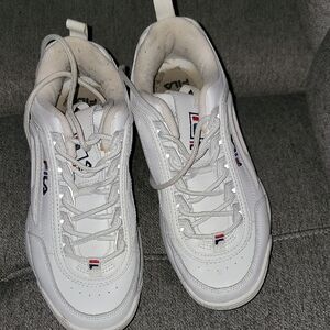 Fila White Sneakers Size 8.5 Women